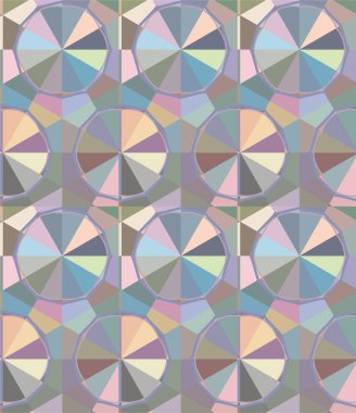 soyut geometrik dikişsiz desen, vektör illüstrasyonu