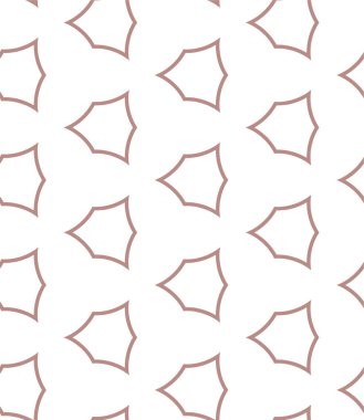 Geometrik şekilli kusursuz desen vektör çizimi