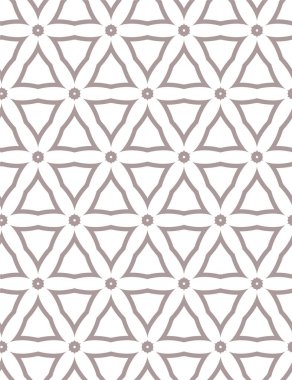Geometrik soyut dikişsiz desen, vektör illüstrasyonu
