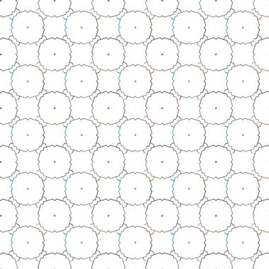 soyut geometrik dikişsiz desen, vektör illüstrasyonu 