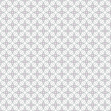 soyut geometrik dikişsiz desen, vektör illüstrasyonu