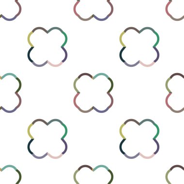 soyut geometrik dikişsiz desen, vektör illüstrasyonu