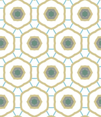 soyut geometrik dikişsiz desen, vektör illüstrasyonu