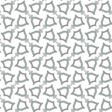 soyut geometrik dikişsiz desen, vektör illüstrasyonu