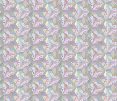 soyut geometrik dikişsiz desen, vektör illüstrasyonu 