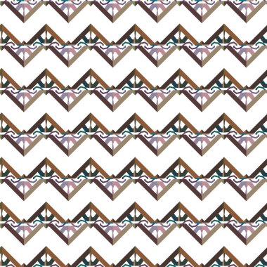 soyut geometrik dikişsiz desen, vektör illüstrasyonu