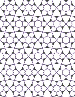 soyut geometrik dikişsiz desen, vektör illüstrasyonu