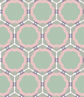 soyut geometrik dikişsiz desen, vektör illüstrasyonu