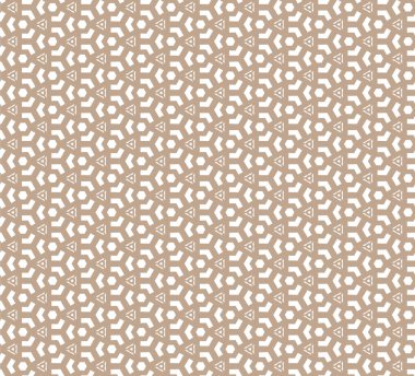 soyut geometrik dikişsiz desen, vektör illüstrasyonu