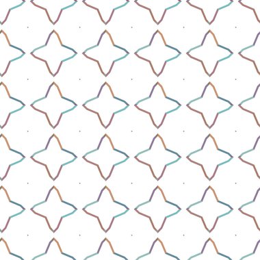 soyut geometrik dikişsiz desen, vektör illüstrasyonu