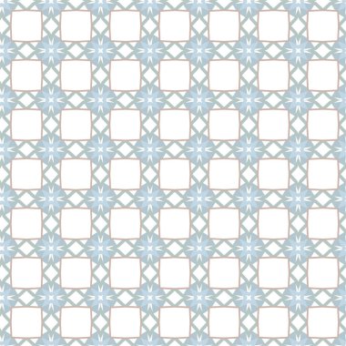 Geometrik soyut dikişsiz desen, vektör illüstrasyonu