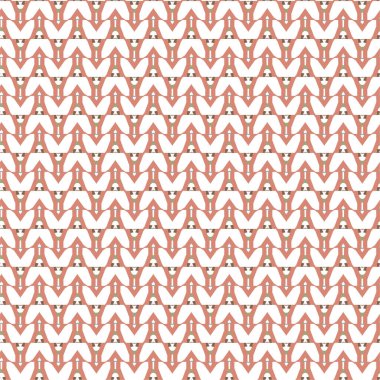 Geometrik şekilli kusursuz desen vektör çizimi    