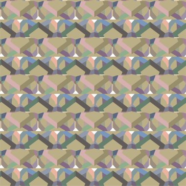 Geometrik süs tarzında soyut arkaplan dokusu. Kusursuz tasarım.