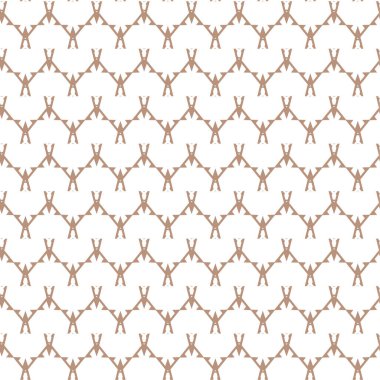 Geometrik soyut dikişsiz desen, vektör illüstrasyonu