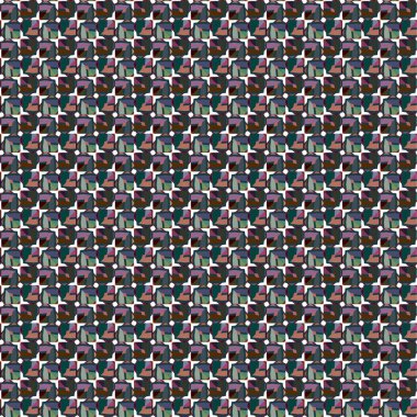 Geometrik şekilli kusursuz desen vektör çizimi