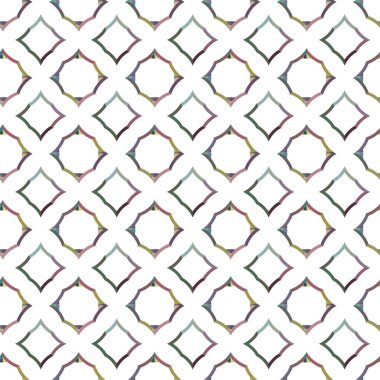 soyut geometrik dikişsiz desen, vektör illüstrasyonu