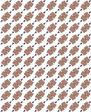 soyut geometrik dikişsiz desen, vektör illüstrasyonu