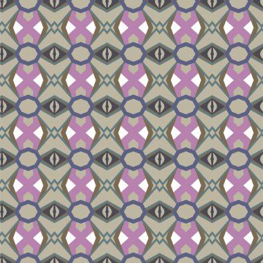 soyut geometrik dikişsiz desen, vektör illüstrasyonu