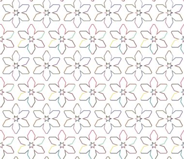 Geometrik şekilli kusursuz desen vektör çizimi