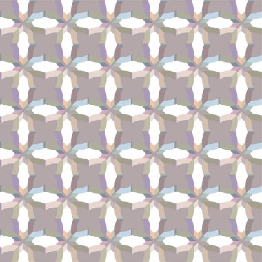 Geometrik şekilli kusursuz desen vektör çizimi