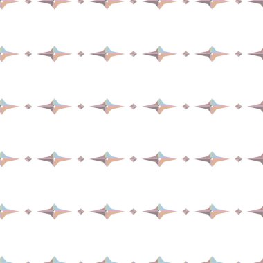 soyut geometrik dikişsiz desen, vektör illüstrasyonu