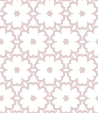 Geometrik şekilli kusursuz desen vektör çizimi