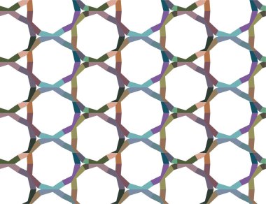 Geometrik süs tarzında soyut arkaplan dokusu. Kusursuz tasarım.