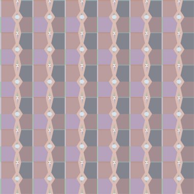 soyut geometrik dikişsiz desen, vektör illüstrasyonu