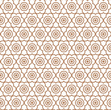 Geometrik soyut dikişsiz desen, vektör illüstrasyonu