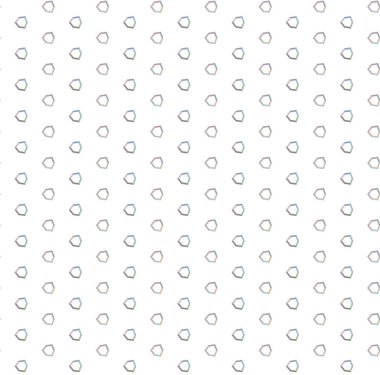 Geometrik şekilli kusursuz desen vektör çizimi  