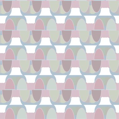 soyut geometrik dikişsiz desen, vektör illüstrasyonu