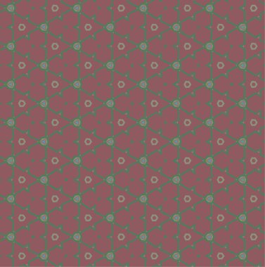 Soyut elementlerle kusursuz vektör deseni