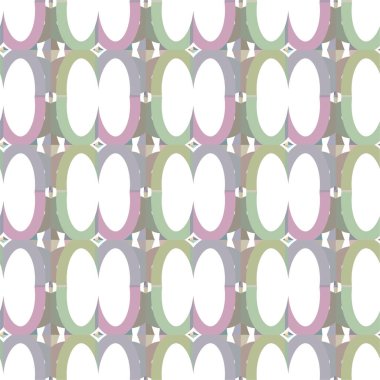 soyut geometrik dikişsiz desen, vektör illüstrasyonu