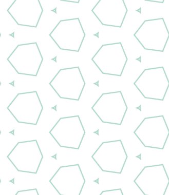 soyut geometrik dikişsiz desen, vektör illüstrasyonu