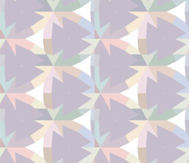 Geometrik soyut dikişsiz desen, vektör illüstrasyonu