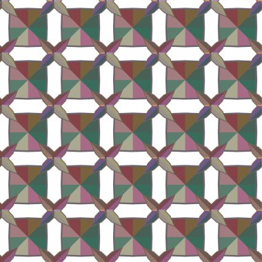 Geometrik süs tarzında soyut arkaplan dokusu. Kusursuz tasarım.