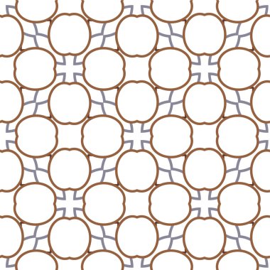 soyut geometrik dikişsiz desen, vektör illüstrasyonu