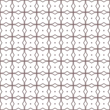 Geometrik soyut dikişsiz desen, vektör illüstrasyonu