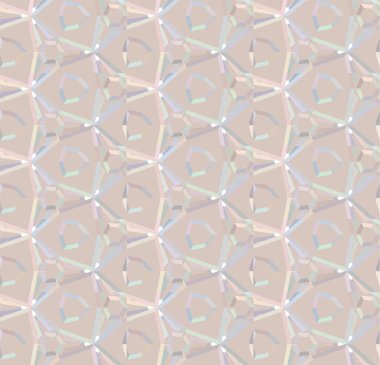 Geometrik soyut dikişsiz desen, vektör illüstrasyonu