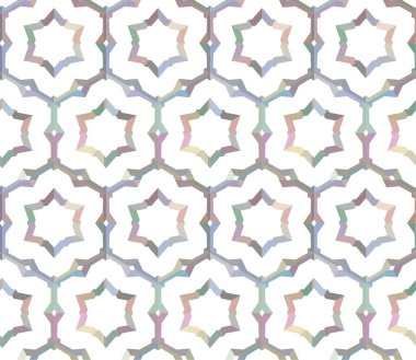 soyut geometrik dikişsiz desen, vektör illüstrasyonu