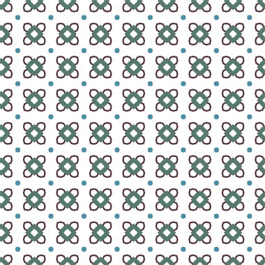 soyut geometrik dikişsiz desen, vektör illüstrasyonu 