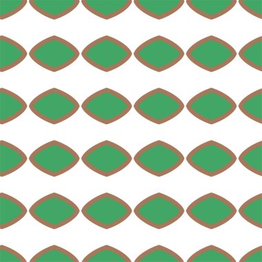 Geometrik soyut dikişsiz desen, vektör illüstrasyonu