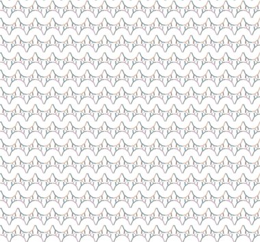 Geometrik soyut dikişsiz desen, vektör illüstrasyonu