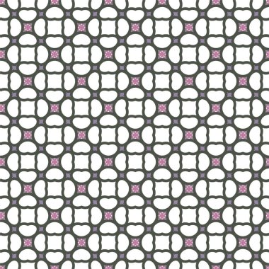 soyut geometrik dikişsiz desen, vektör illüstrasyonu