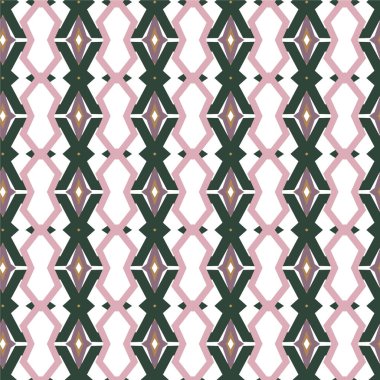 soyut geometrik dikişsiz desen, vektör illüstrasyonu