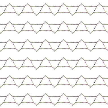 soyut geometrik dikişsiz desen, vektör illüstrasyonu