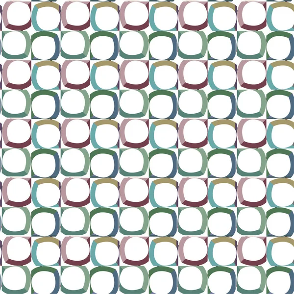 Geometrik şekilli kusursuz desen vektör çizimi