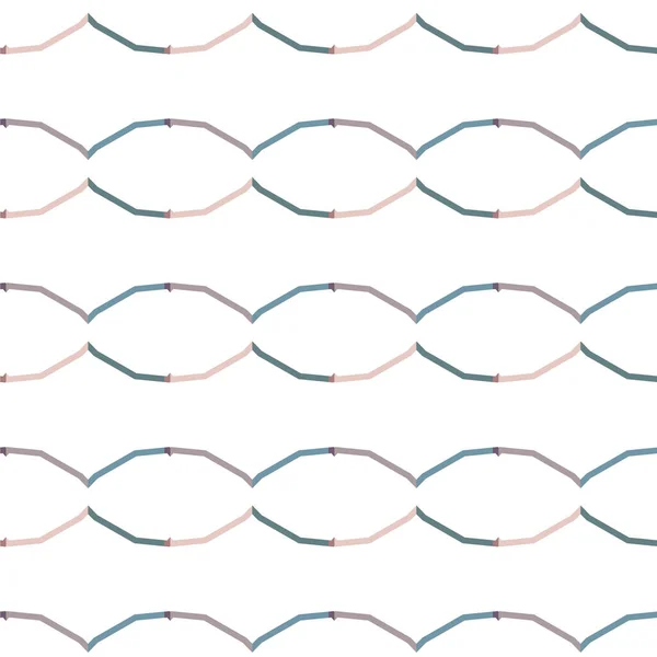 Resumo Padrão Geométrico Sem Costura Ilustração Vetorial —  Vetores de Stock