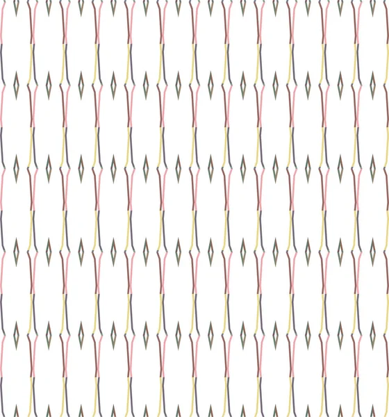 Padrão Sem Emenda Abstrato Geométrico Ilustração Vetorial — Vetor de Stock