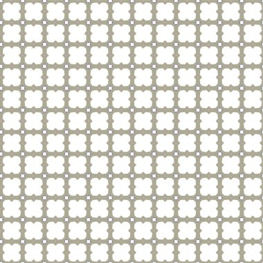 Soyut elementlerle kusursuz vektör deseni